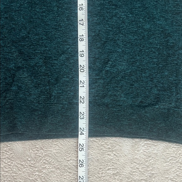 Lululemon Mens Surge Long Sleeve Shirt Teal Deep Green est sz M - Picture 7 of 11